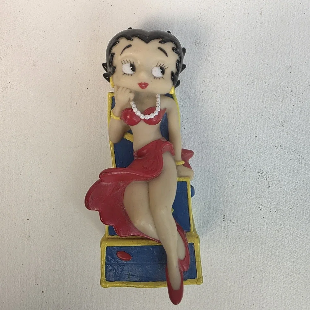 1990's Betty Boop On Suitcases 6.25